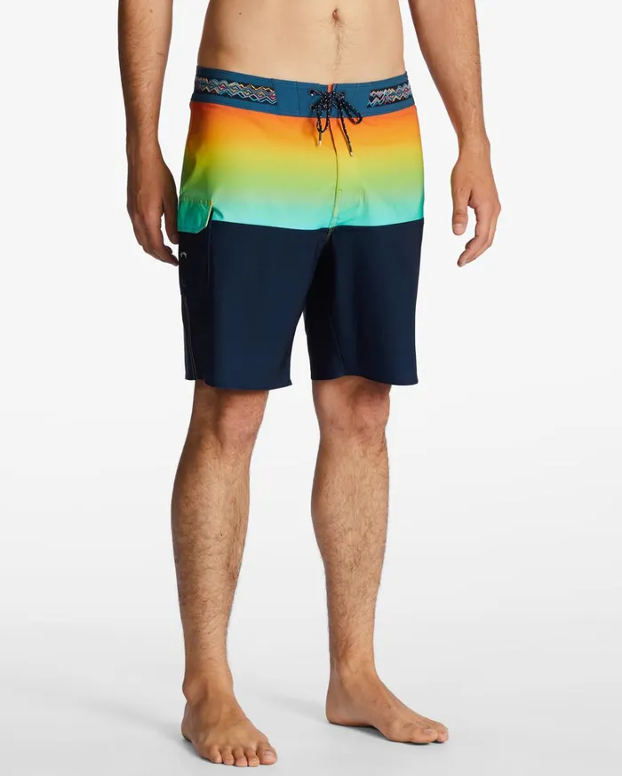 Billabong Fifty50 Pro Performance 19quot Boardshorts Gold Men Performance Boardshorts