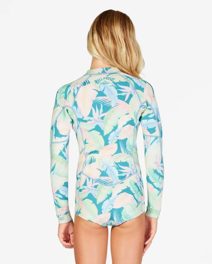 Billabong Girls039 11 Salty Dayz Spring Suit Marine Tropic WomenKids Billabong Surf Capsule Billabong Girls039 11 Salty Dayz Spring Suit Marine Tropic WomenKids Billabong Surf Capsule