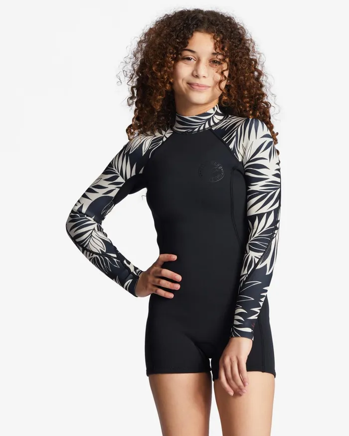 Billabong Girls039 11 Spring Fever Spring Suit In Paradise WomenKids Billabong Surf Capsule