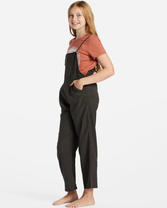 Billabong Girls039 Wild Lengths Jr Overalls Off Black Kids Girls039 Dresses and Rompers Billabong Girls039 Wild Lengths Jr Overalls Off Black Kids Girls039 Dresses and Rompers