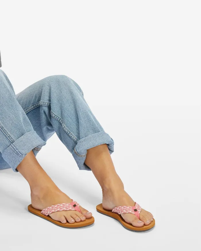 Billabong Kai Braided Sandals Multi 1 Women Shoes Billabong Kai Braided Sandals Multi 1 Women Shoes