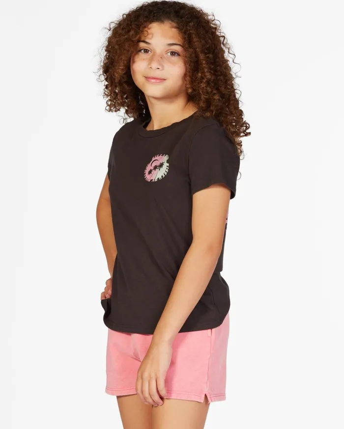 Billabong Kissed By The Moonlight Boyfriend TShirt Off Black Kids Girls039 Tops and Tees Billabong Kissed By The Moonlight Boyfriend TShirt Off Black Kids Girls039 Tops and Tees
