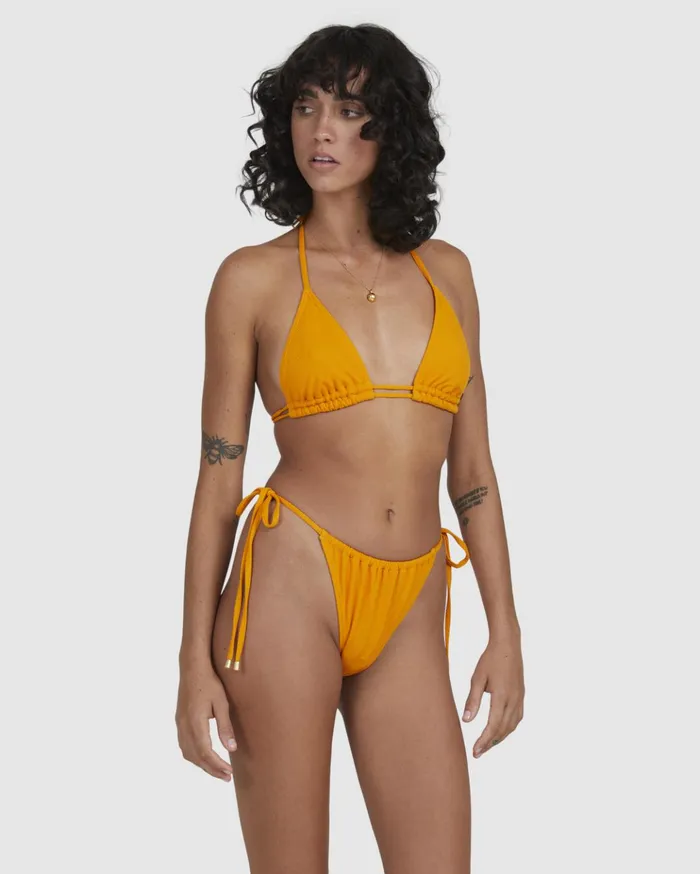 Billabong Love Myself Liv Slide Tall Triangle Bikini Top Amber Women Bikini Tops Billabong Love Myself Liv Slide Tall Triangle Bikini Top Amber Women Bikini Tops
