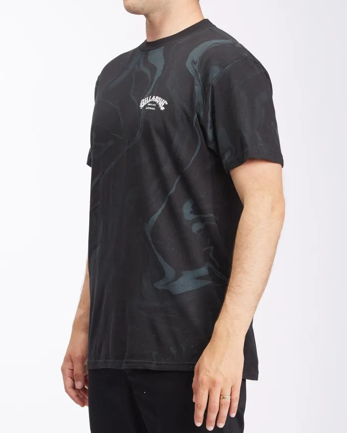 Billabong Marble Arch Short Sleeve TShirt Black Men TShirts
