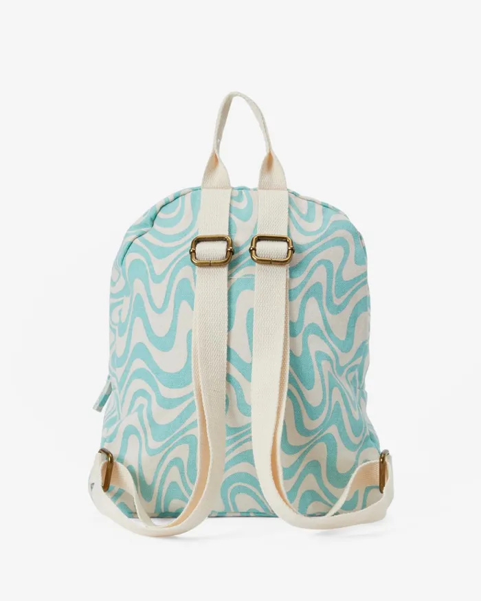 Billabong Mini Mama Jr Canvas Backpack Seafoam Kids Girls039 Backpacks Billabong Mini Mama Jr Canvas Backpack Seafoam Kids Girls039 Backpacks