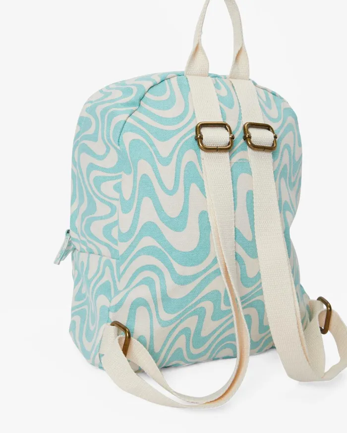 Billabong Mini Mama Jr Canvas Backpack Seafoam Kids Girls039 Backpacks Billabong Mini Mama Jr Canvas Backpack Seafoam Kids Girls039 Backpacks