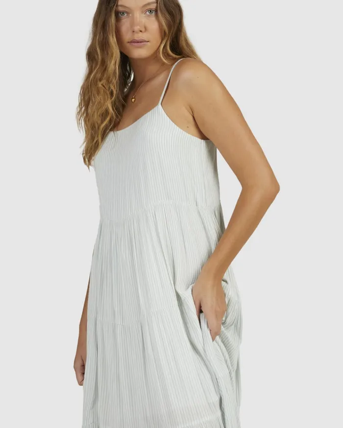 Billabong On The Beach Maxi Dress Teal Women Dresses Billabong On The Beach Maxi Dress Teal Women Dresses