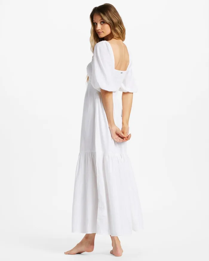 Billabong Paradise Cove Maxi Dress Salt Crystal Women Dresses Billabong Paradise Cove Maxi Dress Salt Crystal Women Dresses