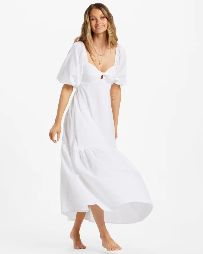 Billabong Paradise Cove Maxi Dress Salt Crystal Women Dresses Billabong Paradise Cove Maxi Dress Salt Crystal Women Dresses