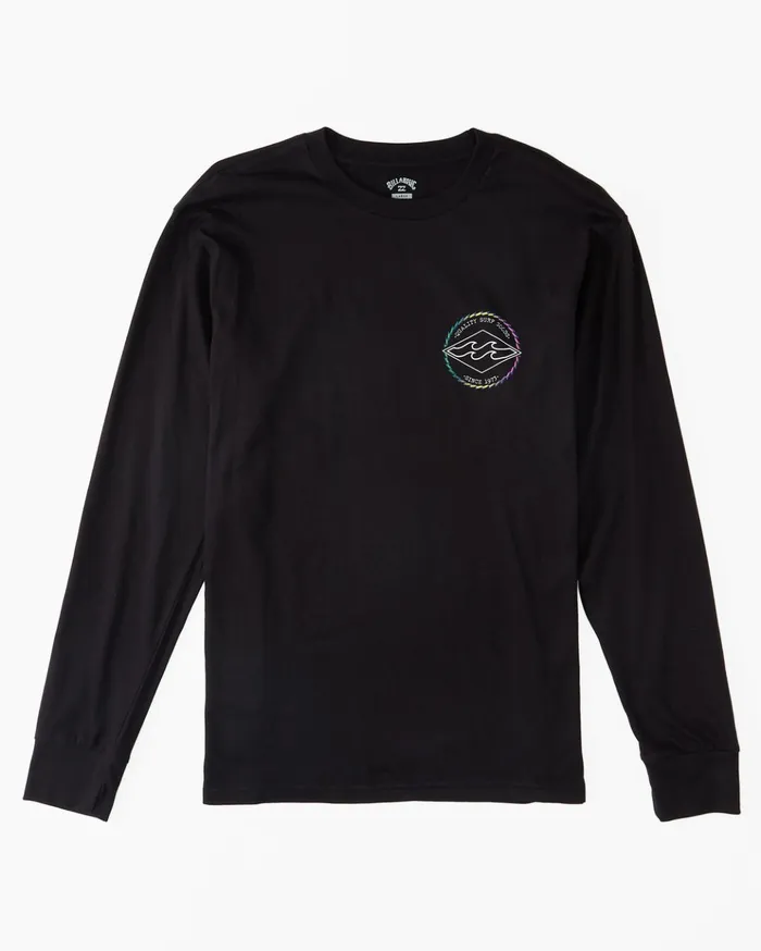 Billabong Rotor Diamond Long Sleeve TShirt Black Men TShirts Billabong Rotor Diamond Long Sleeve TShirt Black Men TShirts