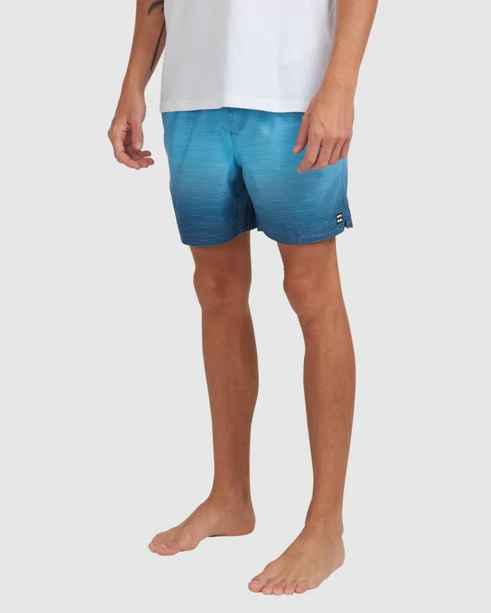 Billabong Sergio Layback Boardshorts 16quot Light Navy Men Elastic Waist Boardshorts Billabong Sergio Layback Boardshorts 16quot Light Navy Men Elastic Waist Boardshorts