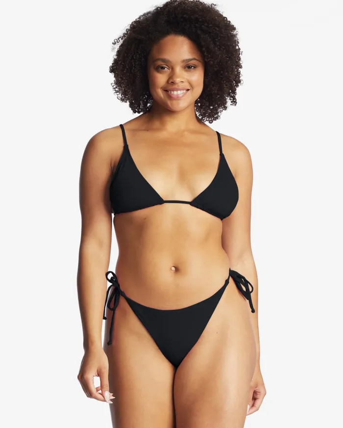 Billabong Sol Searcher TieSide Tanga Bikini Bottoms Black Pebble Women Bikinis Billabong Sol Searcher TieSide Tanga Bikini Bottoms Black Pebble Women Bikinis