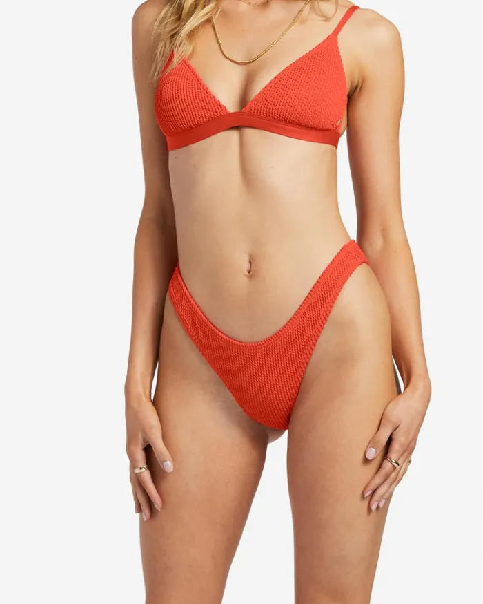 Billabong Summer High Hike Bikini Bottoms Red Aloha Women Bikinis Billabong Summer High Hike Bikini Bottoms Red Aloha Women Bikinis