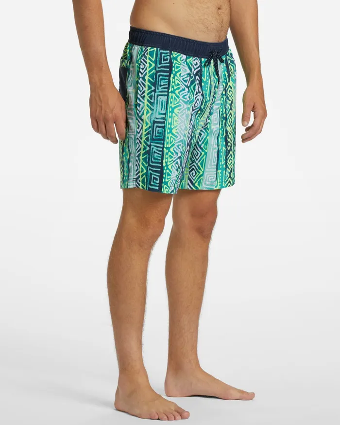 Billabong Sundays Layback 17quot Boardshorts Aqua Men Elastic Waist Boardshorts Billabong Sundays Layback 17quot Boardshorts Aqua Men Elastic Waist Boardshorts
