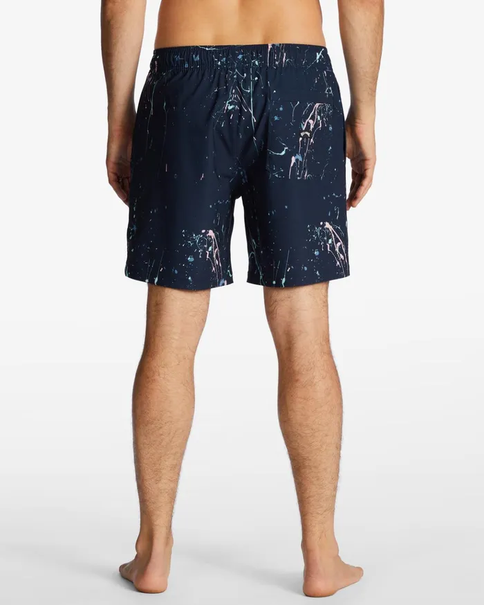 Billabong Sundays Layback 17quot Boardshorts Navy Men Elastic Waist Boardshorts Billabong Sundays Layback 17quot Boardshorts Navy Men Elastic Waist Boardshorts