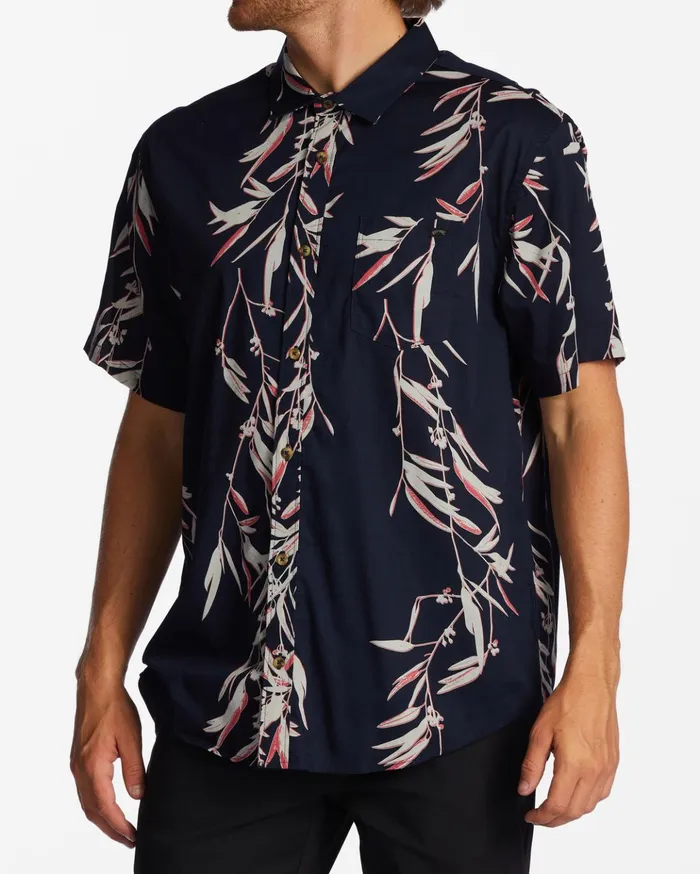 Billabong Sundays Short Sleeve Shirt Night Men Shirts