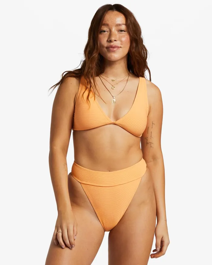 Billabong Tanlines Ava Tank Bikini Top Orange Peel Women Bikinis Billabong Tanlines Ava Tank Bikini Top Orange Peel Women Bikinis