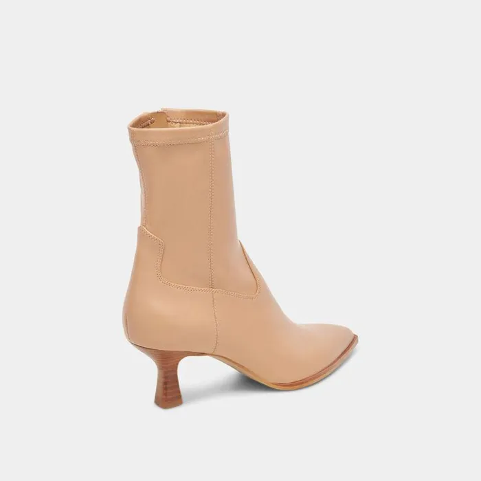 Boots and Booties Shop Dolce Vita Arya Tan Stella Boots Rich Leather Tan Stella Boots With Skinny Heel Tan Stella