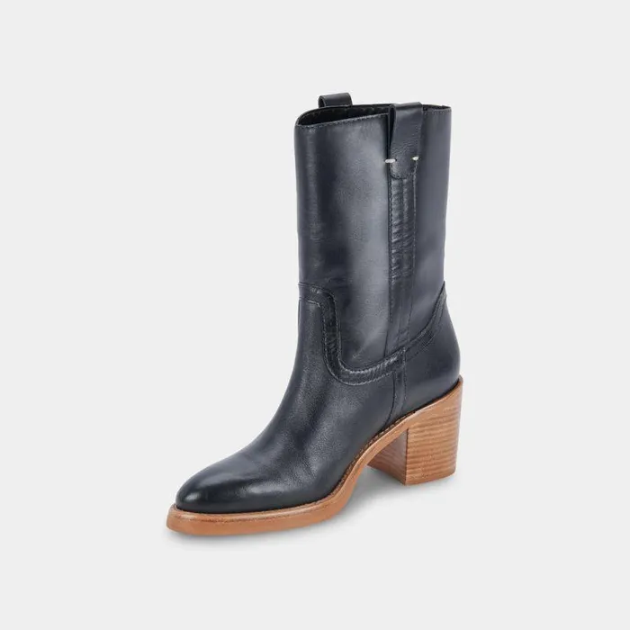 Boots and Booties Shop Dolce Vita Colete Boots Black Leather Black Leather