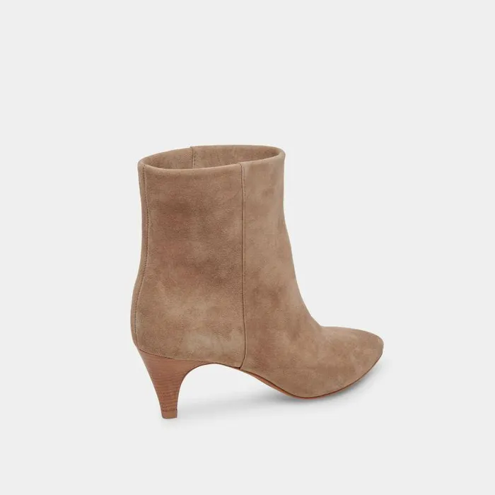 Boots and Booties Shop Dolce Vita Dee Wide Booties Truffle Suede Truffle Suede