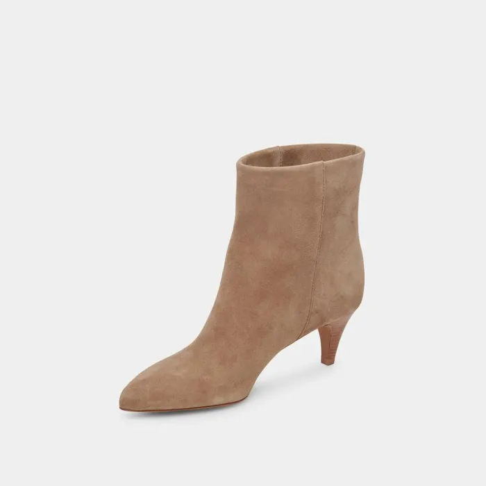 Boots and Booties Shop Dolce Vita Dee Wide Booties Truffle Suede Truffle Suede