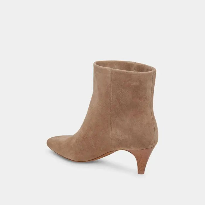 Boots and Booties Shop Dolce Vita Dee Wide Booties Truffle Suede Truffle Suede