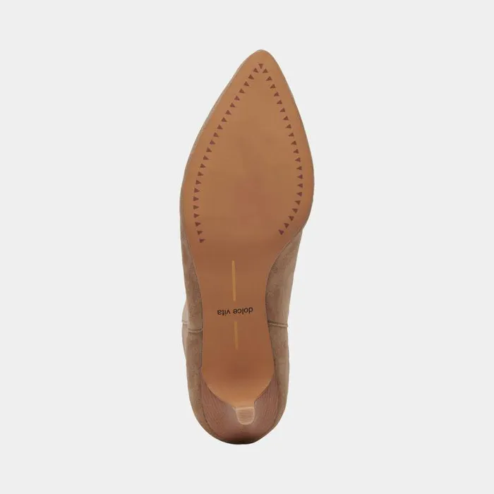 Boots and Booties Shop Dolce Vita Dee Wide Booties Truffle Suede Truffle Suede