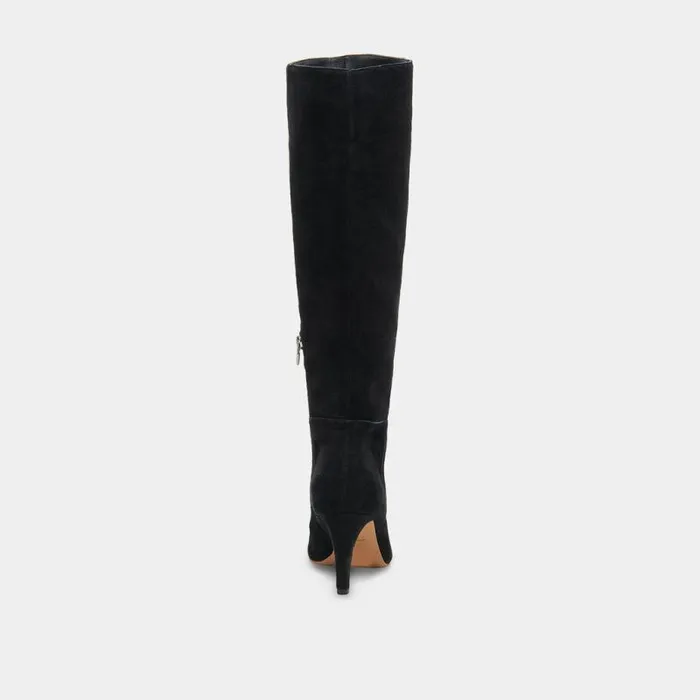 Boots and Booties Shop Dolce Vita Haze Boots Onyx Suede Onyx Suede