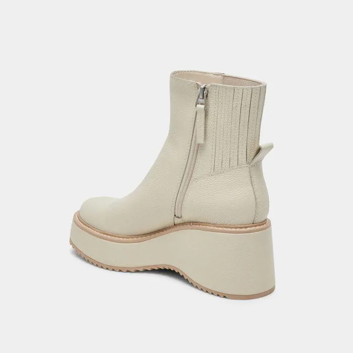 Boots and Booties Shop Dolce Vita Hilde Ivory Leather Boots Women039s Platform Ivory Leather Boots Ivory Leather
