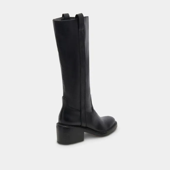 Boots and Booties Shop Dolce Vita Illora Boots Black Leather Black Leather