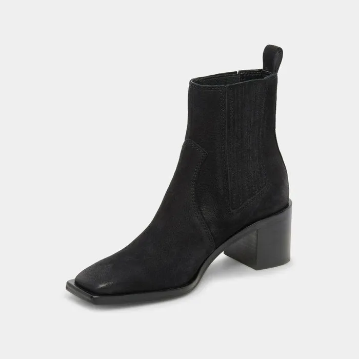 Boots and Booties Shop Dolce Vita Irnie Booties Black Nubuck Women039s Black Nubuck Booties Black Nubuck
