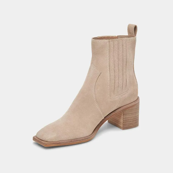 Boots and Booties Shop Dolce Vita Irnie Booties Taupe Suede Women039s Taupe Suede Booties Taupe Suede