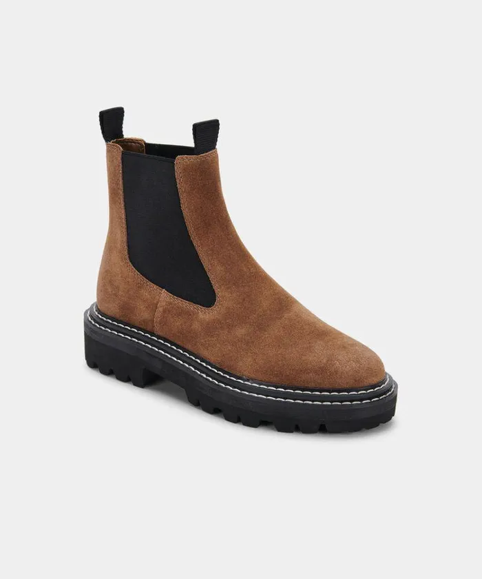 Boots and Booties Shop Dolce Vita Moana Boots Dk Brown Suede Dk Brown Suede