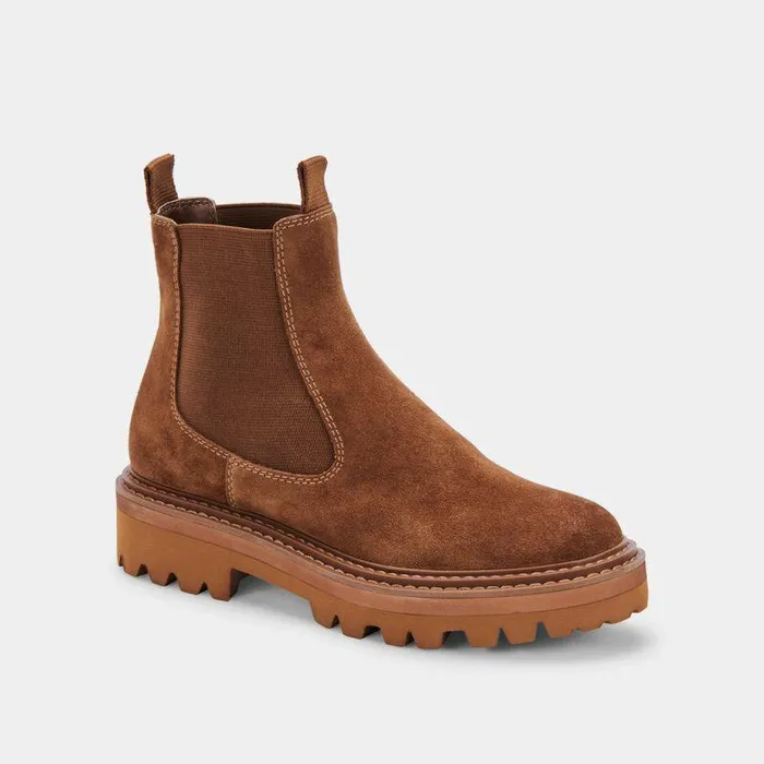 Boots and Booties Shop Dolce Vita Moana H2o Boots Brown Suede Brown Suede H2o