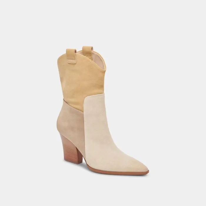 Boots and Booties Shop Dolce Vita Ragen Boots In Taupe Multi Suede Women039s Western Taupe Boots Taupe Multi Suede