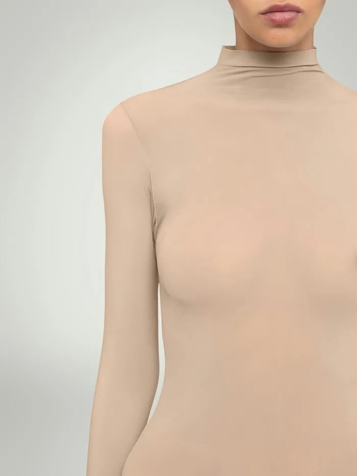 Buenos Aires String Body Cafe Au Lait Women Wolford Longsleeve Shirts