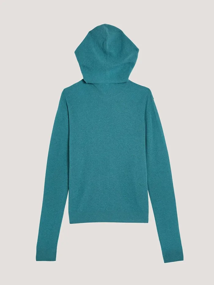 Cashmere Cardigan Teal Women Wolford Jackets and Cardigans