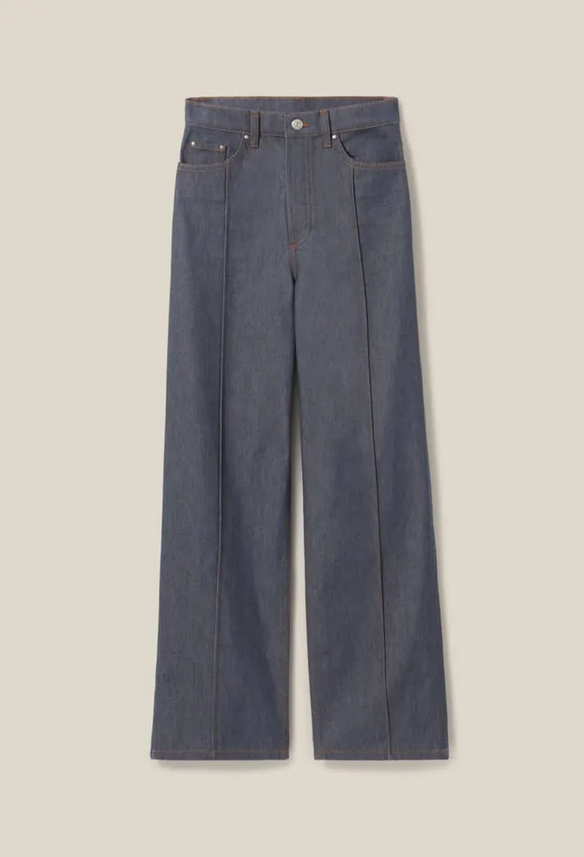 Claudie Pierlot Claude Highwaist Straight Jeans Clothes Jeans And Trousers