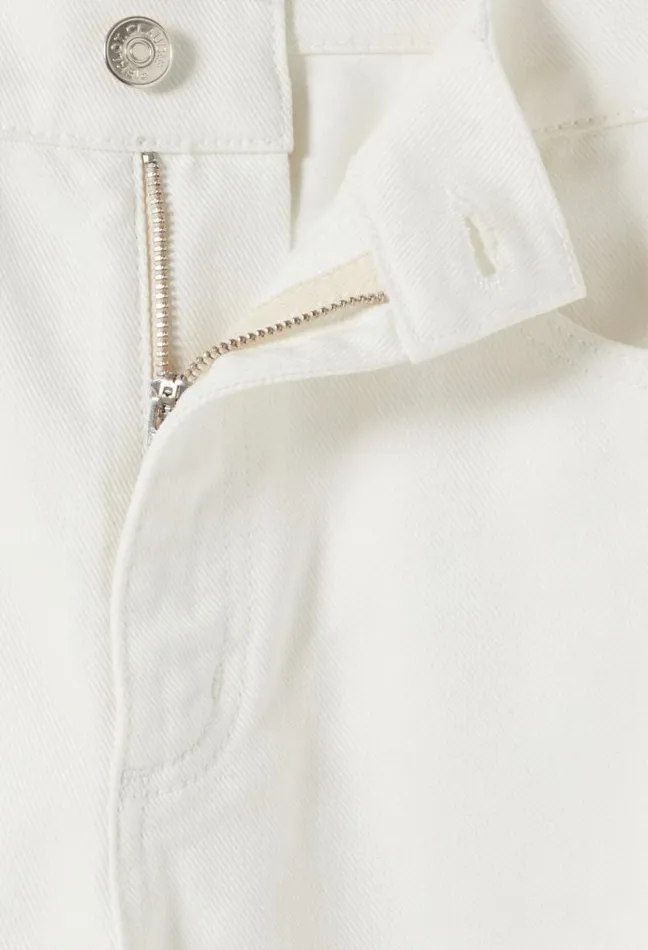 Claudie Pierlot Ecru Michel Baggy Straight Jeans Clothes Jeans And Trousers