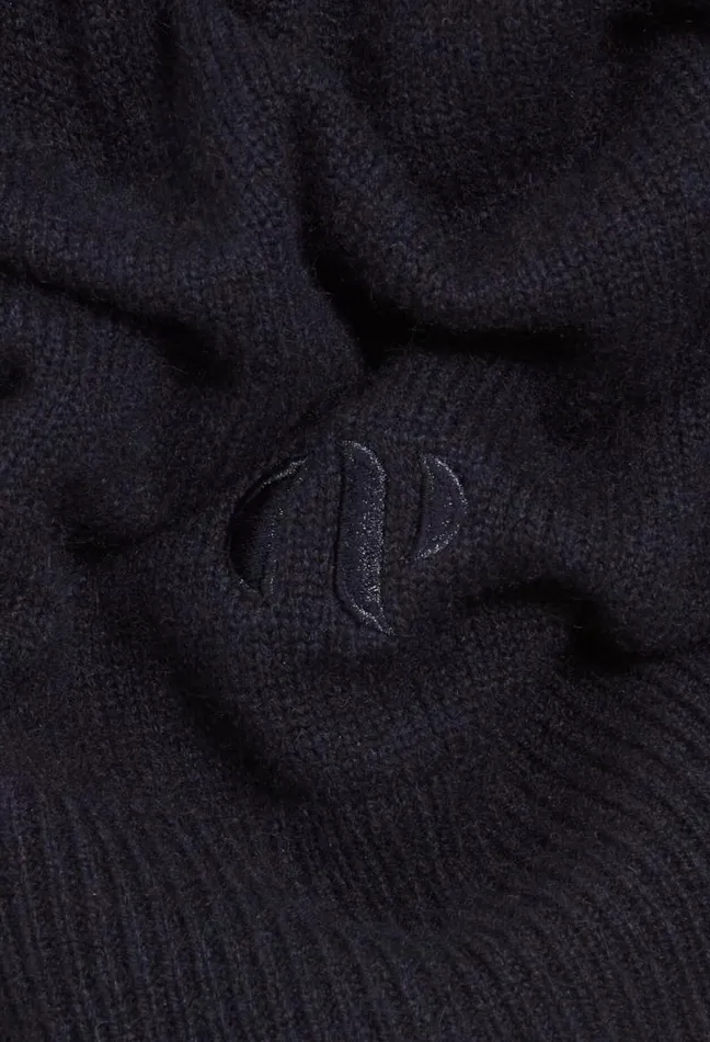 Claudie Pierlot Navy Cashmere Jumper Clothes Knitwear And Cardigans