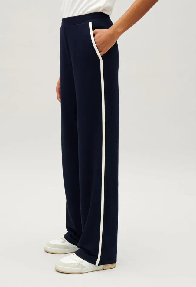 Claudie Pierlot Navy Sports Trousers Clothes Jeans And Trousers