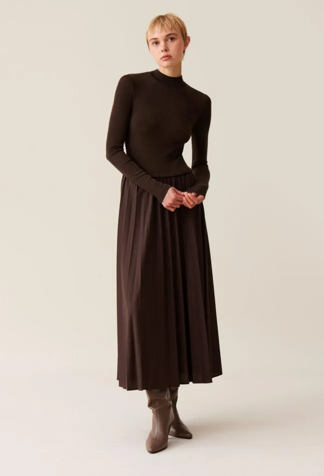Claudie Pierlot Twist Knit Dress Clothes Dresses