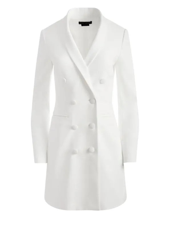 Dresses Women Alice Olivia KYRIE TUXEDO DRESS Off White