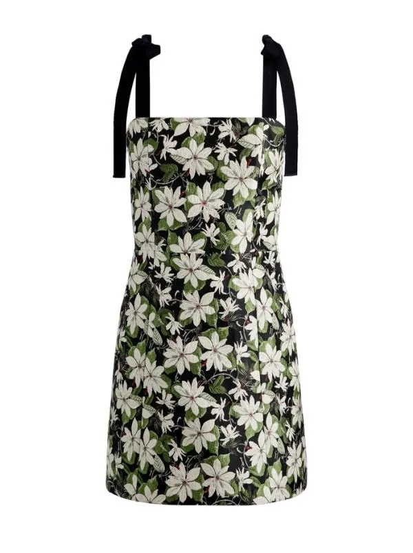 Dresses Women Alice Olivia MARYANN MINI DRESS Moonlight Floral