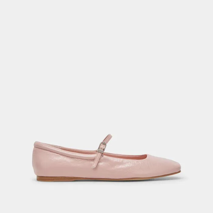 Flats and Loafers Shop Dolce Vita Reyes Ballet Flats Pink Crinkle Patent Women039s Pink Ballet Flats Pink Crinkle Patent