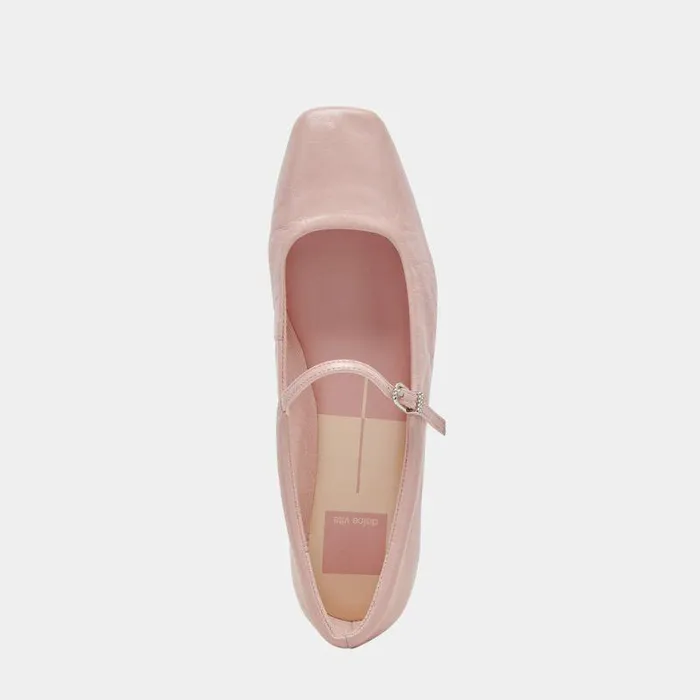 Flats and Loafers Shop Dolce Vita Reyes Ballet Flats Pink Crinkle Patent Women039s Pink Ballet Flats Pink Crinkle Patent