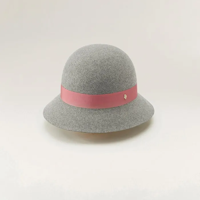 Hats Cloche Helen Kaminski Etta Conscious Grey Melangeblossom