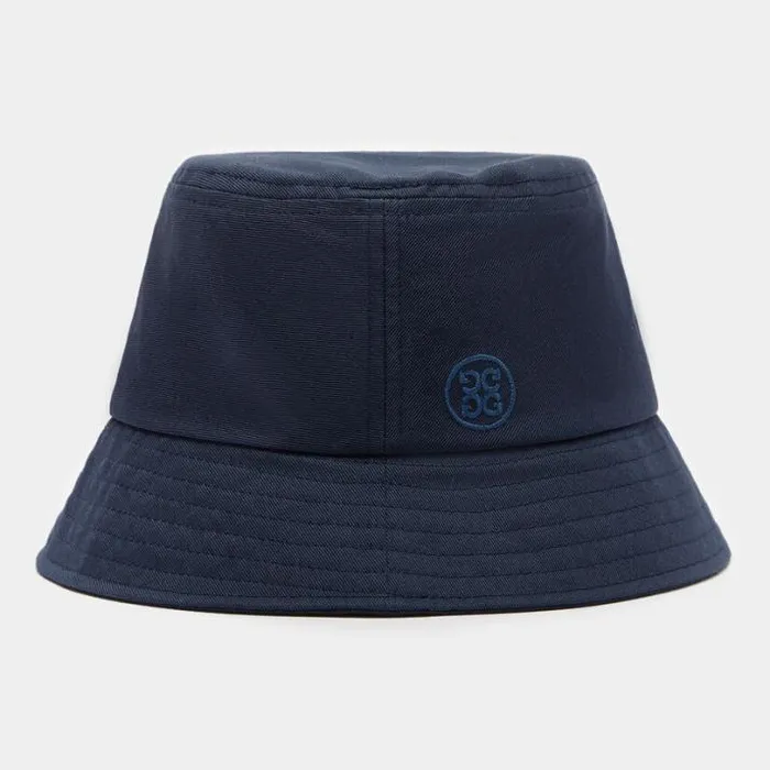 Hats Men GFORE PRAY FOR BIRDIES COTTON TWILL BUCKET HAT Twilight