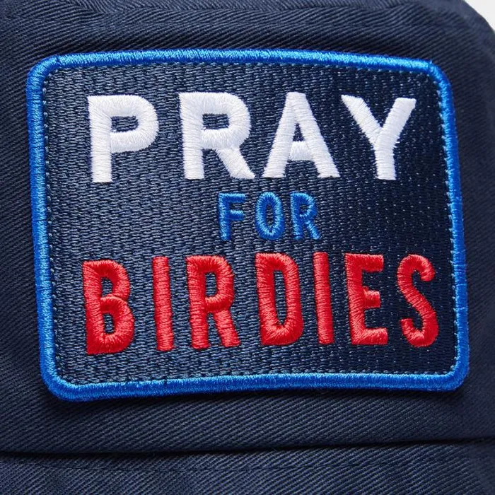 Hats Men GFORE PRAY FOR BIRDIES COTTON TWILL BUCKET HAT Twilight