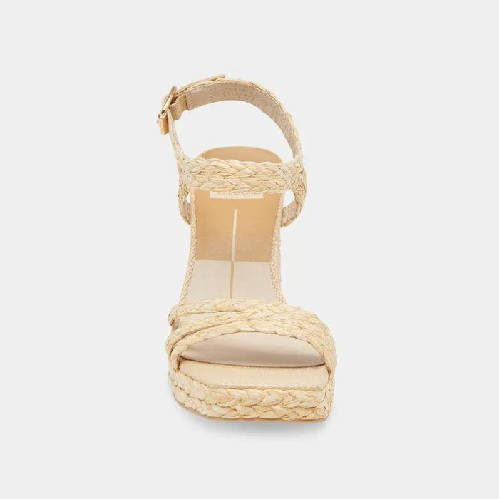 Heels Shop Dolce Vita Alysia Platform Heels Natural Raffia Natural Block Heel Sandals Lt Natural Raffia